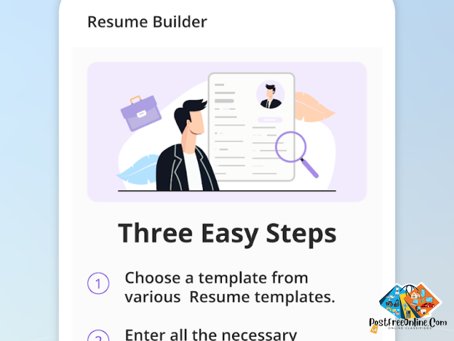 My Resume Builder CV maker App free, create Resume on Mobile - 1