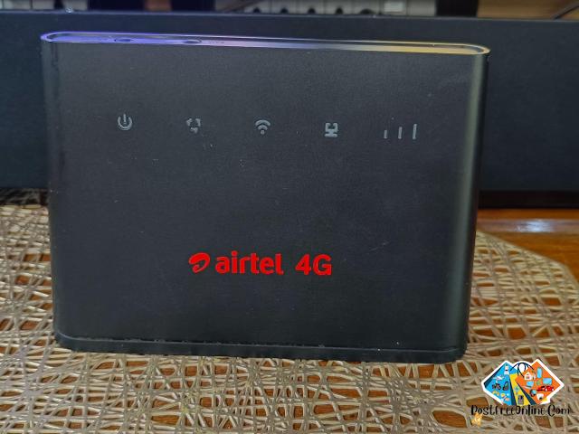 Airtel 4G hotspot home router available for sale in Malad West - 1