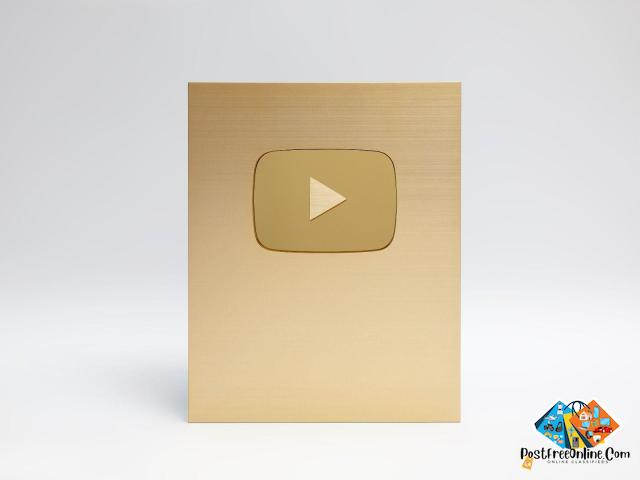 AbhinavMishraVlog Finally Got the Golden Play Button award from YouTube - 1