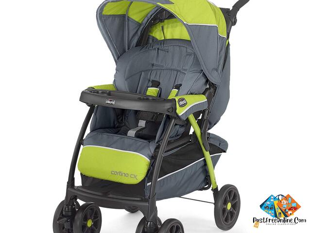 Chicco Cortina CX Stroller with 8-Reclining Positions,Pram for boys and girls, 0-4 years - 1