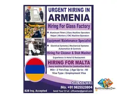 Cifl Centre Ahmedabad, Urgent job hiring in Armenia, Malta, Job Visa Consultant in Ahmedabad