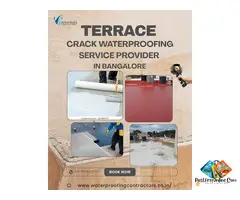 Terrace Crack Filling Waterproofing in Electronic city, Bangalore
