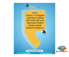 From Dream to Degree – EduNexus Globe Walks Beside You Every Step of the Way