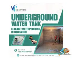 Underground Water Tank Leakage Waterproofing