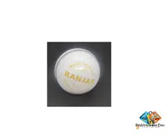 Leather Cricket White Balls 4 piece – Premium Quality – 50 overs ball, 156 Gm