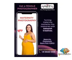 Kalaansh Creatives | Maternity Photography Services in Ahmedabad