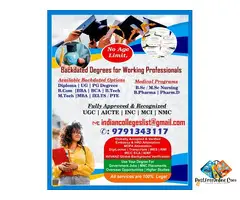 Backdated Degrees for Working Professionals No Age Limit