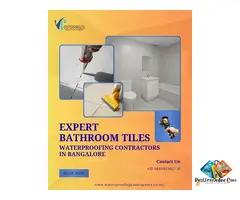 Expert Bathroom Tiles Waterproofing Contractors in Bangalore