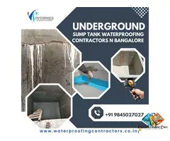 Underground Sump Tank Waterproofing Contractors