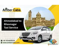 Ahmedabad to Bhavnagar Taxi Service – Safe & Affordable Cab Booking