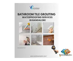 Bathroom Tile Grouting Waterproofing Services
