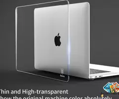 Front &amp; Back Case for Mac-book Pro 15 inch  (Black, Hard Case, Pack of: 1) / 2