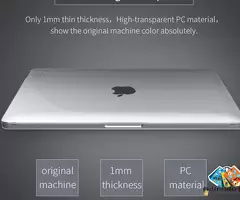 Front &amp; Back Case for Mac-book Pro 15 inch  (Black, Hard Case, Pack of: 1) / 1