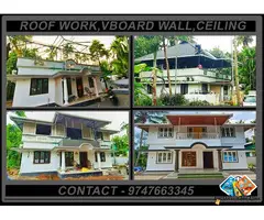 Top Quality Gypsum board ceiling work Thrissur Chalakudy Irinjalakuda Chavakkad Guruvayur
