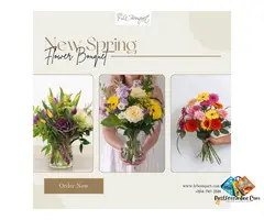 Buy Fresh Spring Flower Bouquets Online – Fast Montreal Delivery