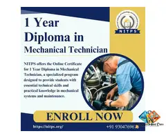 Diploma In Mechanical Technician course | NITPS Certificate Program