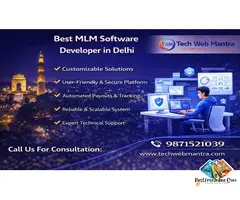 MLM Software Developers in Delhi | Custom MLM Software by Tech Web Mantra