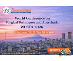World Conference on Surgical Techniques & Anesthesia