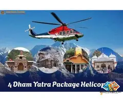 Which Company Offers 4 Dham Yatra Package Helicopter?