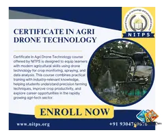 Certificate In Agri Drone Technology course