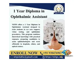 Diploma In Ophthalmic Assistant course