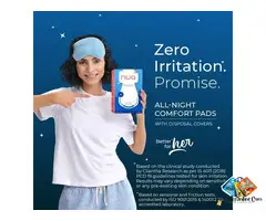 Nua All Night Comfort Pads | Zero Irritation & 4x Comfort