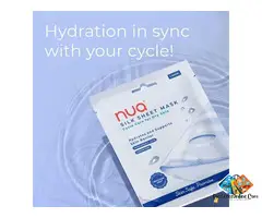 Nua Silk Sheet Mask - Hydrating & Repairing Sheet Mask with Ceramides & Hyaluronic Acid