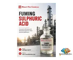 How is Fuming Sulphuric Acid used in pharmaceutical manufacturing?