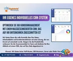 Maßgeschneiderte CRM-Entwicklung