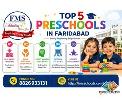 Which Top 5 Preschools in Faridabad Focus on Overall Development?