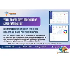 Développement de CRM personnalisé