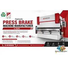 Hydraulic Press Brake Machine Manufacturer in Delhi