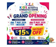 Best Kids Activity & Gymnastics Centre in Patna