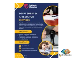 Egypt Embassy Attestation services