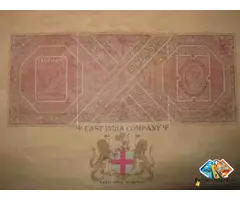 Very Old East India Company 1818 stamp paper