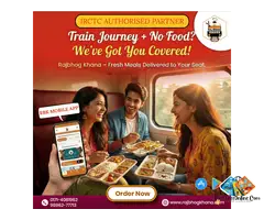 Online Group Food Ordering Service in Train