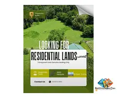 REPUTED BUILDERS LOOKING FOR LAND IN ANGAMALY TOWN