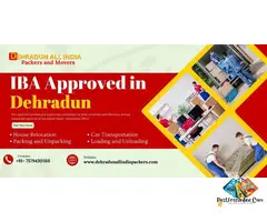 IBA APPROVED PACKERS AND MOVERS DEHRADUN