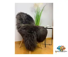 Rugs made of natural Swedish sheepskin