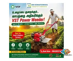 Best VST Power Weeder Dealer in Madurai for Small & Medium Farmers