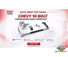 Flat Top Knuckle Conversion Kit for Chevy High Steer