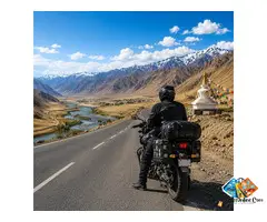 Delhi to Ladakh Bike Trip Package with Route, Stays & Backup