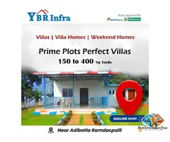 Fully Developed Gated Community Plots Adibhatla