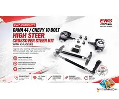 Complete Dana 44 Crossover Steering System for GM 4WD