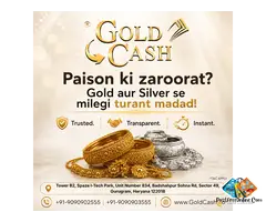 Sell silver in Gurugram – Gold Cash Limited