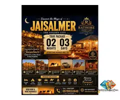 Desert Safari in Jaisalmer with Luxury Camp & Cultural Evening