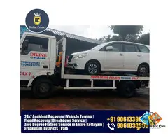 Divine Cranes Accident Recovery Vehicle Towing Chapunkel Vagamon Kuravilangadu