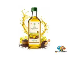 Fresh Organic Cold Pressed Mustard Oil for Quality Cooking