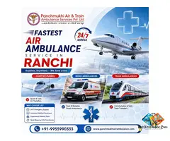 Panchmukhi Air Ambulance in Ranchi Is Known For Its Seamless Medical Transport during Emergencies