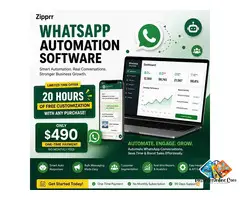 Zipprr WhatsApp Automation Software — $490 to Handle 10,000 Conversations Without Adding Headcount